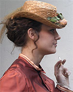 Victorian World Frauen mit Hüten